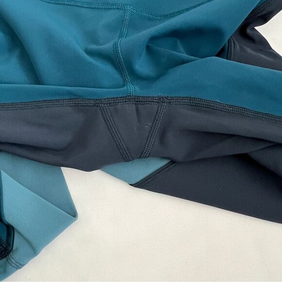 Lululemon Wunder Under Hi-Rise 7/8 Tight (Special Edition) 25" Blue Teal Size 4 - Picture 2 of 6